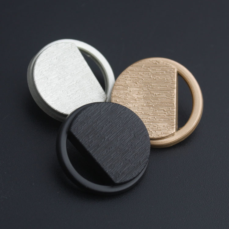 Button Hole Cutter - 6 Stück/Set 15-25mm Hochwertige Metall-Mattknöpfe für