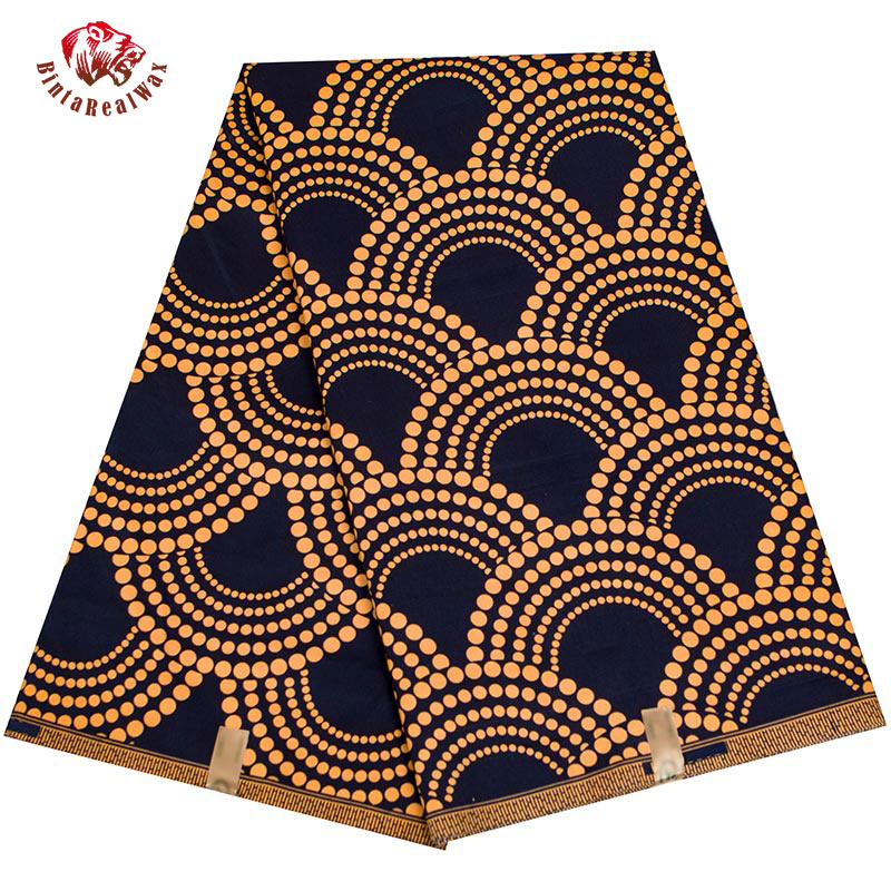 Sewing Batik - BintaRealWax Afrikanische Stoff Fan Muster Ankara