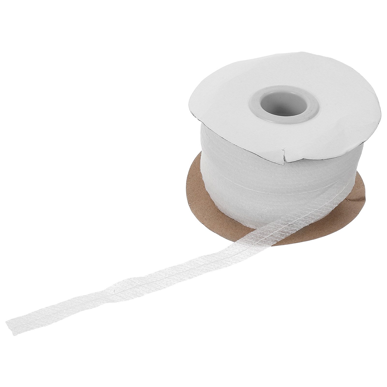 Interfacing Iron On - 1 Rolle Vlies-Einlageband zum Aufbügeln, Nähunterlage,