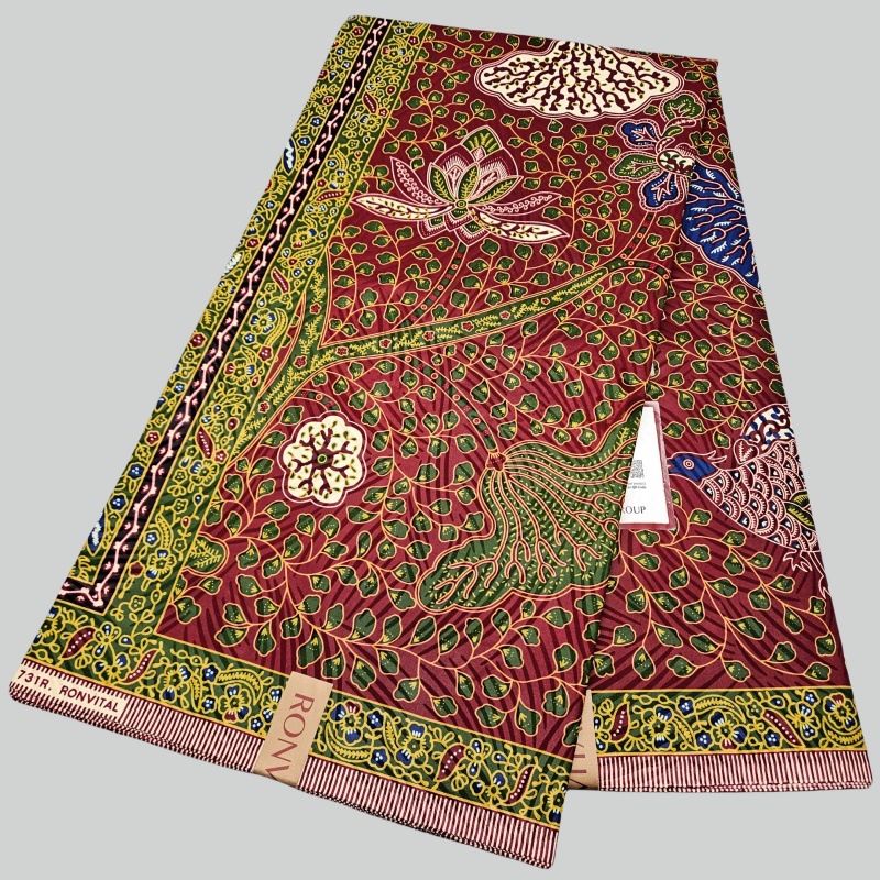 Sewing Batik - 46 Zoll * 6 Yards grüner,