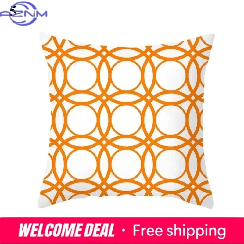 Boho Orange Abstrakter Kissenb – Century Textile & Sewing Supply Avenue C North Saskatoon Sk Bewertung und Preis