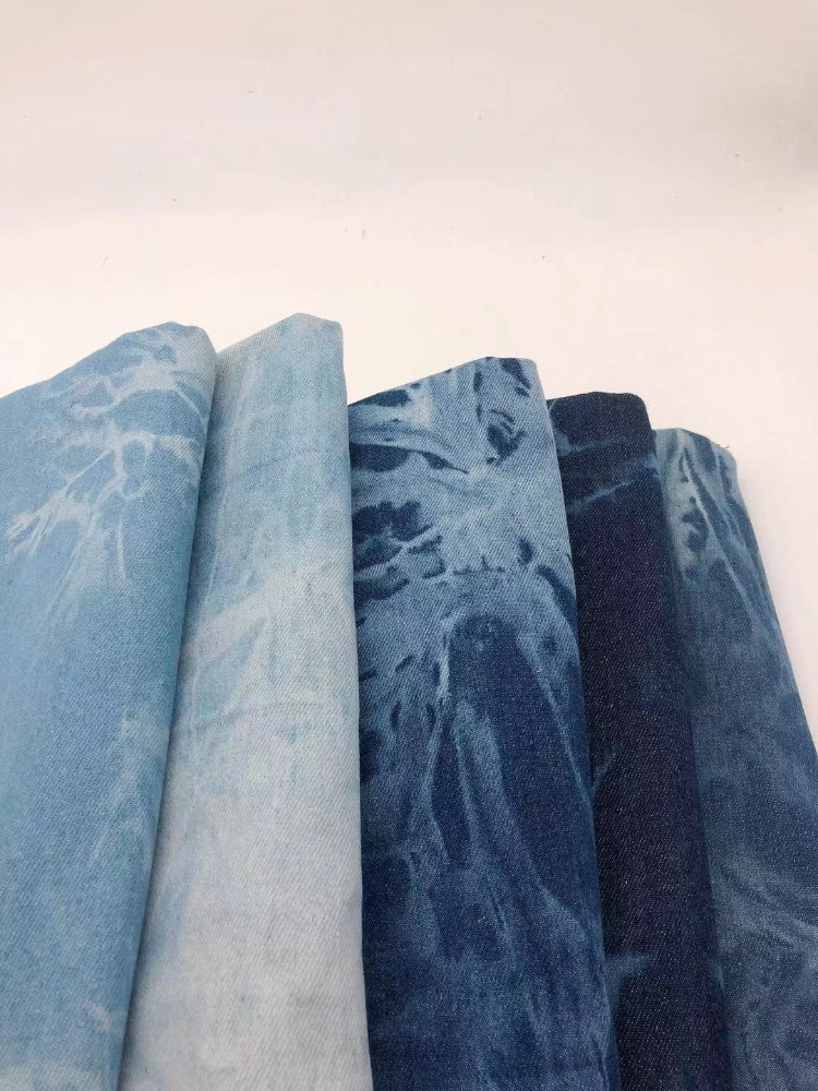Batik-Denim-Stoff per Meter fü – Sewing Tie Dye Bewertung und Preis