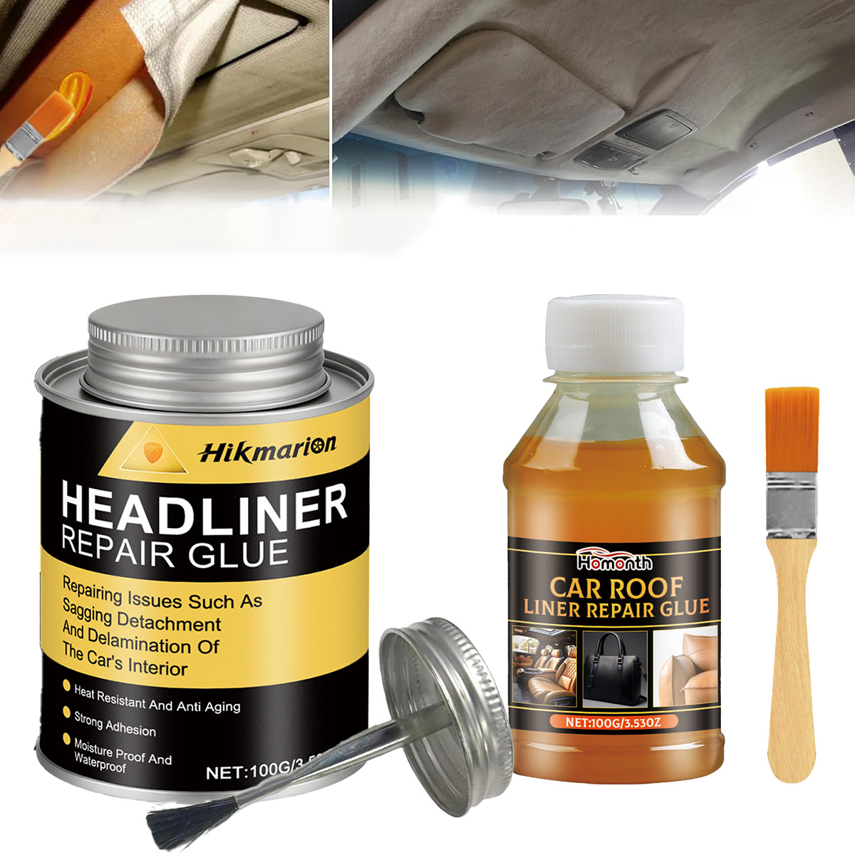 Dachhimmel-Reparaturkleber 100 – Fabric Glue Bond Bewertung und Preis