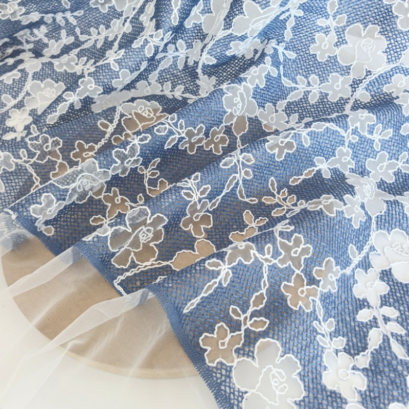 Blumenstickerei Tüll-Spitzenst – Sewing Jackets Bewertung und Preis