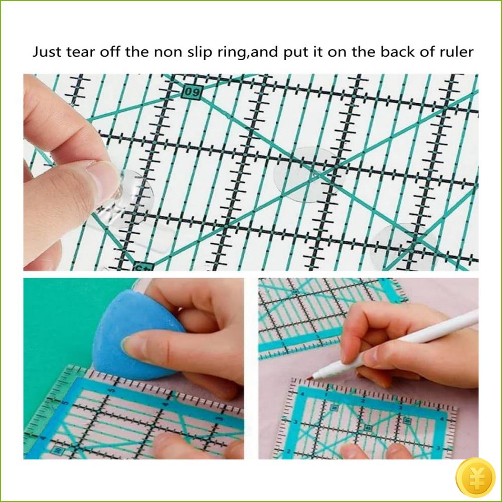 6-teiliges Quilt-Lineal, Bügel – Quilting Ruler Square Bewertung und Preis