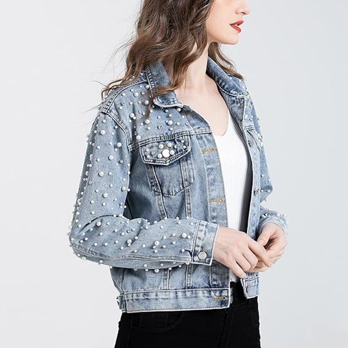Neue Perlen-Jeansjacken für Da – Sewing Jackets Bewertung und Preis