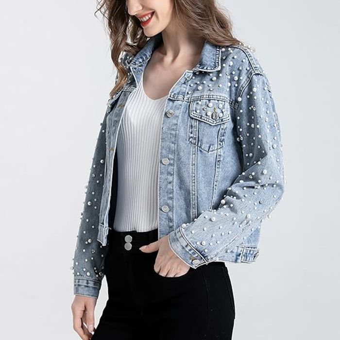 Neue Perlen-Jeansjacken für Da – Sewing Jackets Bewertung und Preis