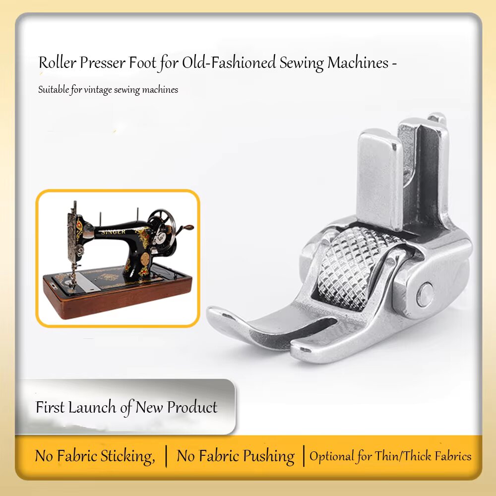 Vollstahl-Rollnähfuß für altmo – Textile Sewing Machine Bewertung und Preis