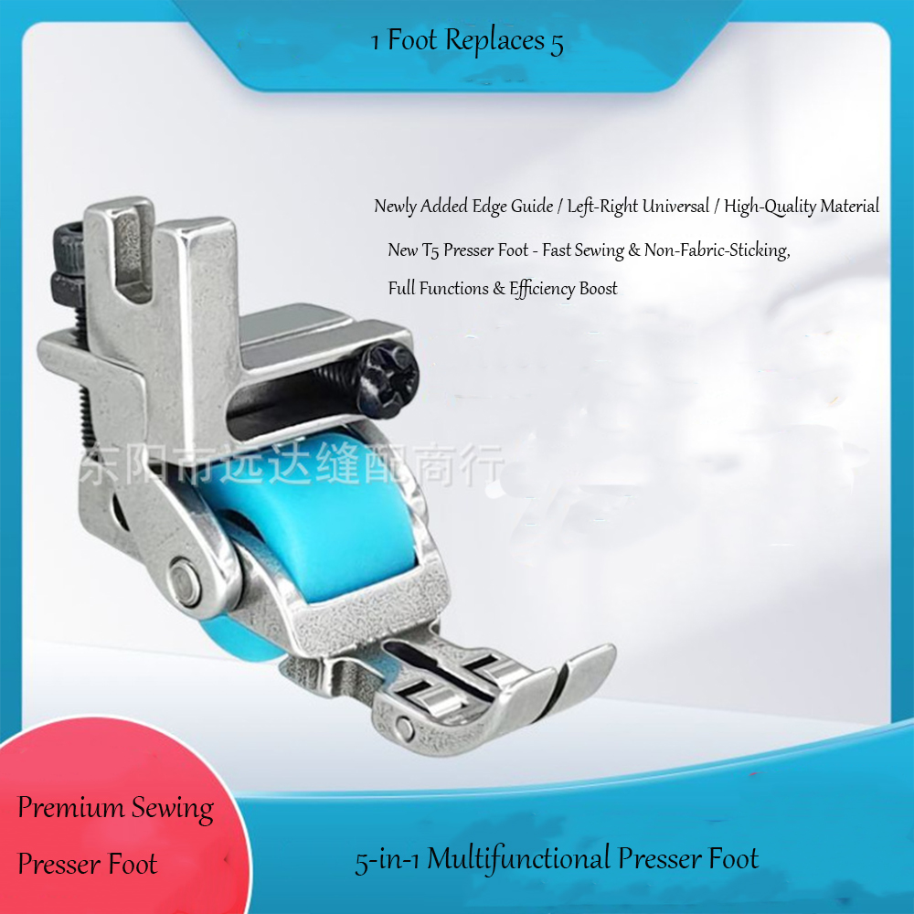 T5 3-Roller-Nähfuß für linke u – Textile Sewing Machine Bewertung und Preis