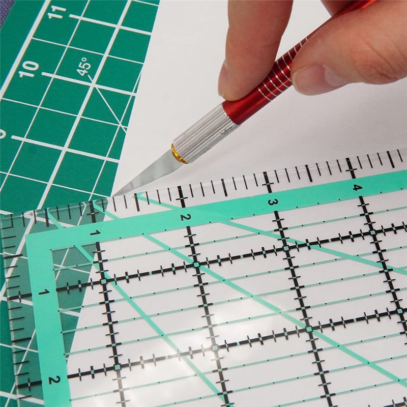 J1UL1N 4-teiliges quadratische – Quilting Ruler Square Bewertung und Preis