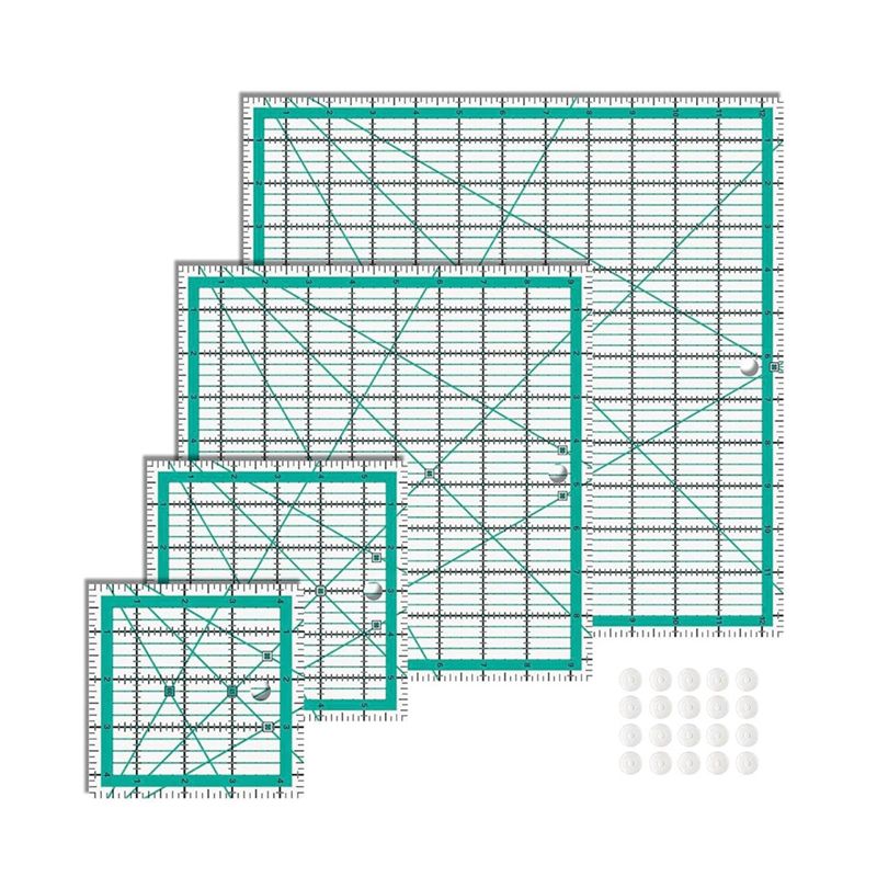 AEE4-Quilt-Lineale, 4 quadrati – Quilting Ruler Square Bewertung und Preis